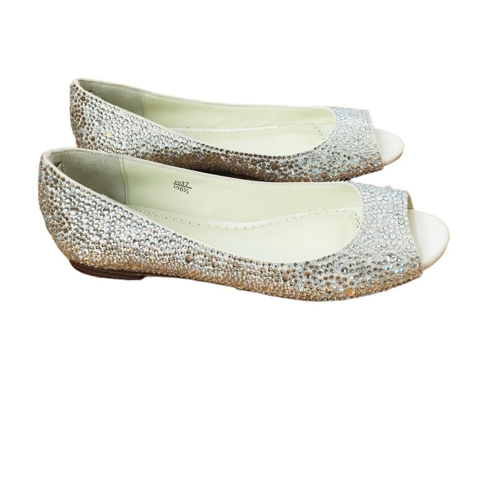 Benjamin Adams London Jeweled Flats - Picture 5 of 7
